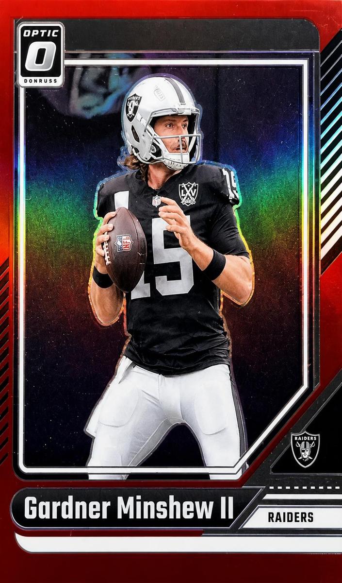 2024 Donruss Optic Football Red Gardner Minshew II #100