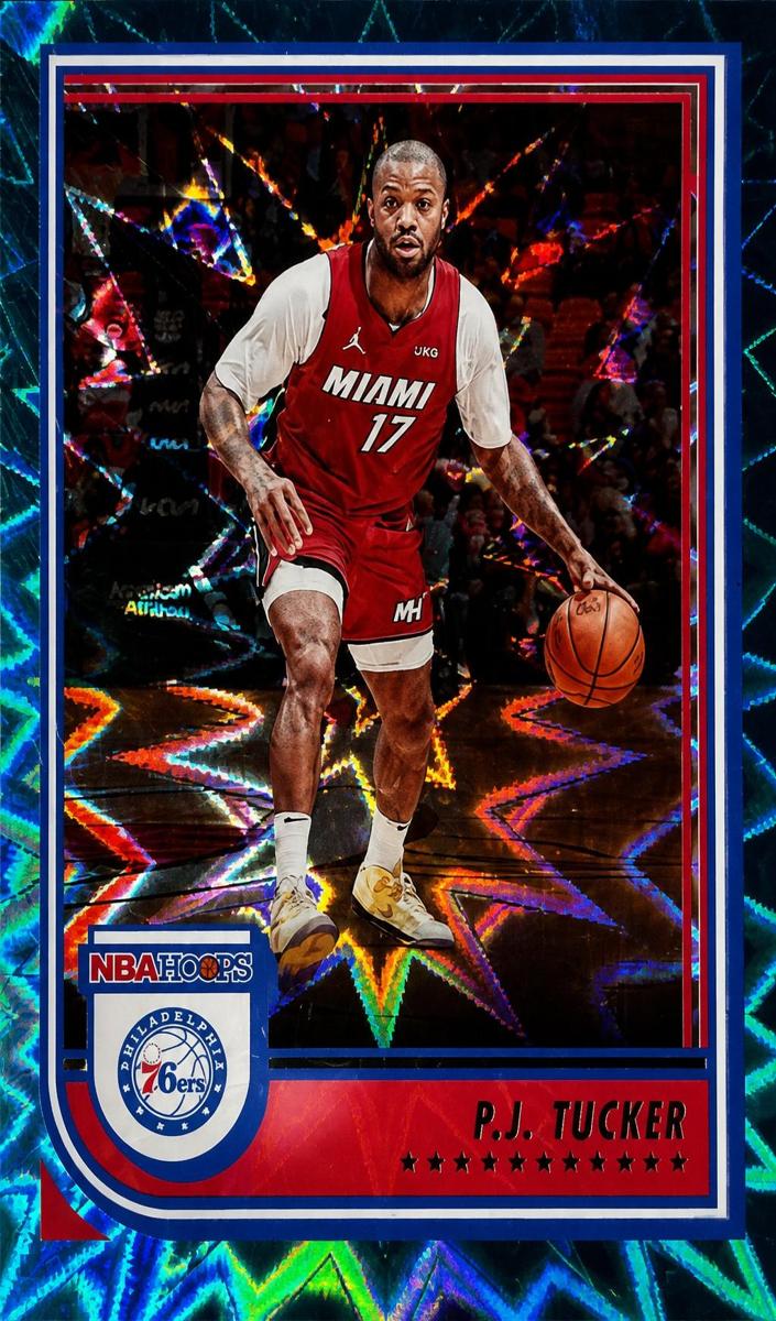 2022 Panini Hoops Basketball Teal Explosion P.J. Tucker #101