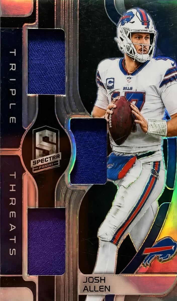 2023 Panini Spectra Football Hyper Josh Allen #TT-JAL