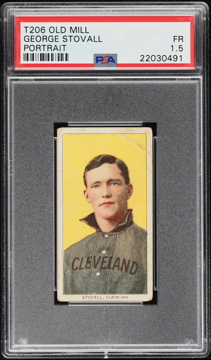 1909-11 T206 Baseball Portrait George Stovall #NNO