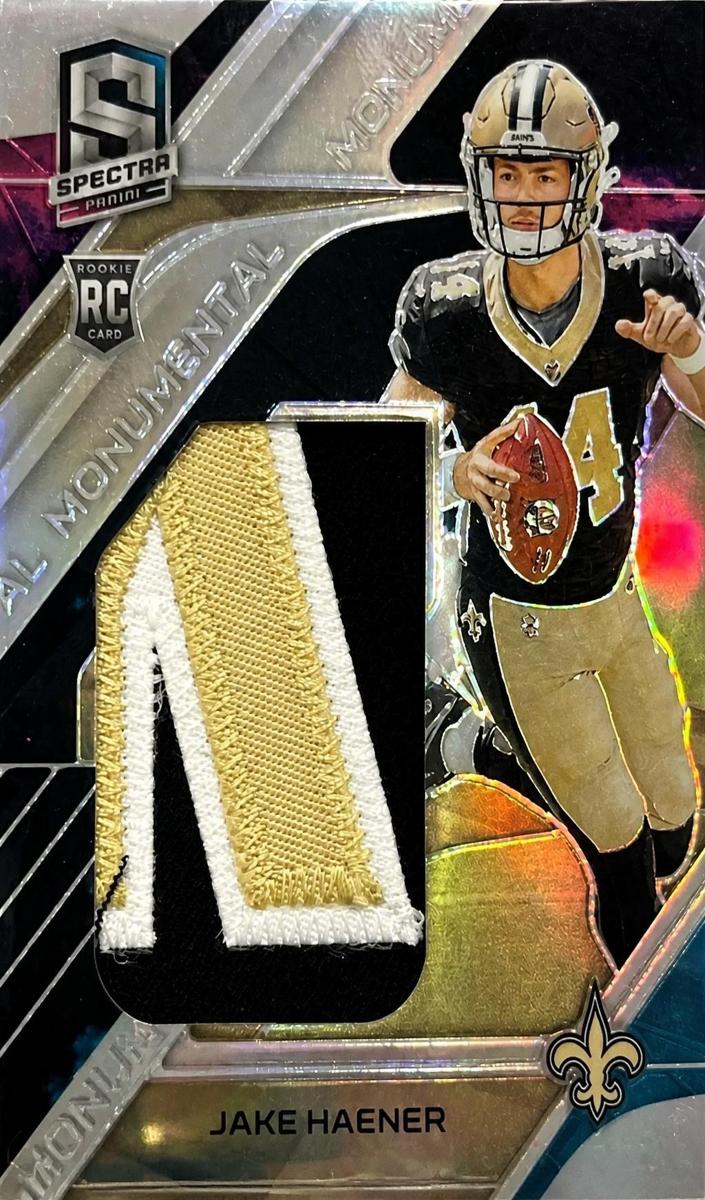 2023 Panini Spectra Football Nebula Jake Haener #MME-JAH
