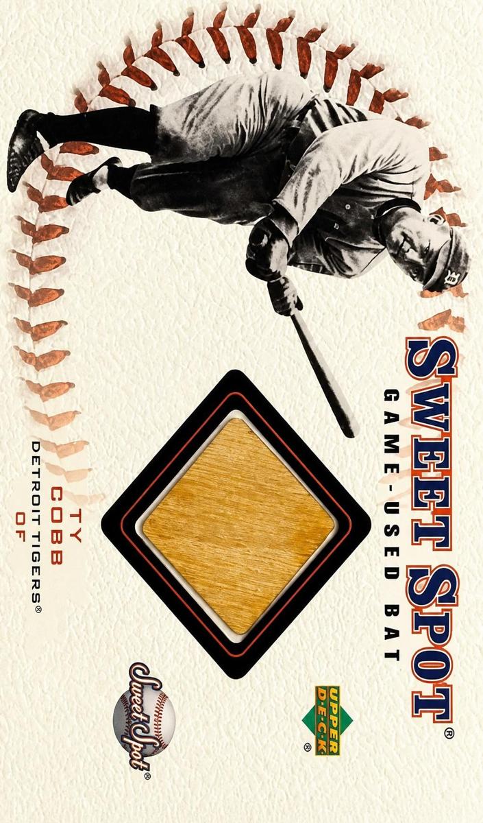 2001 Upper Deck Sweet Spot Baseball Ty Cobb #B-TC