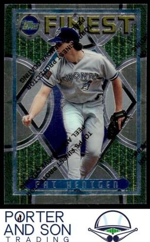 1995 Topps Finest Baseball Pat Hentgen #78