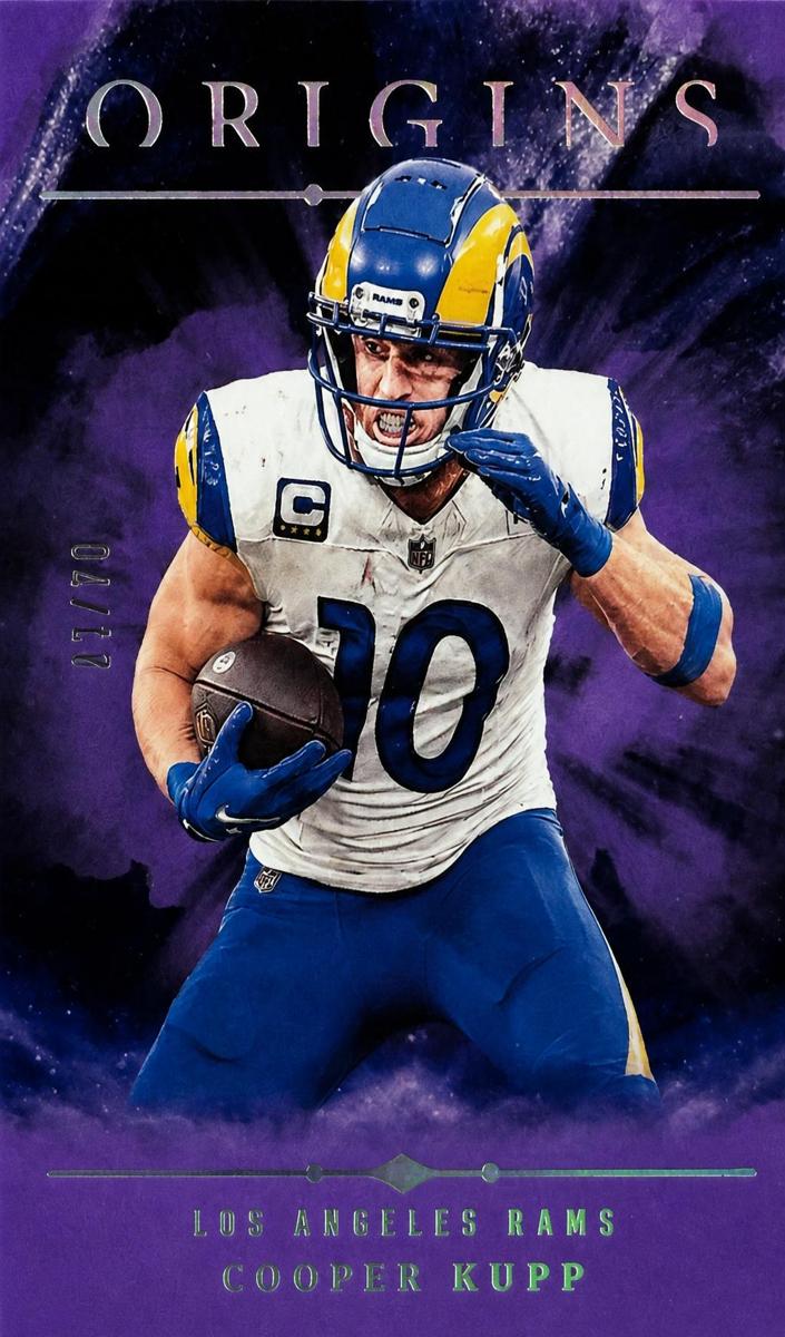 2024 Panini Origins Football Purple Cooper Kupp #73