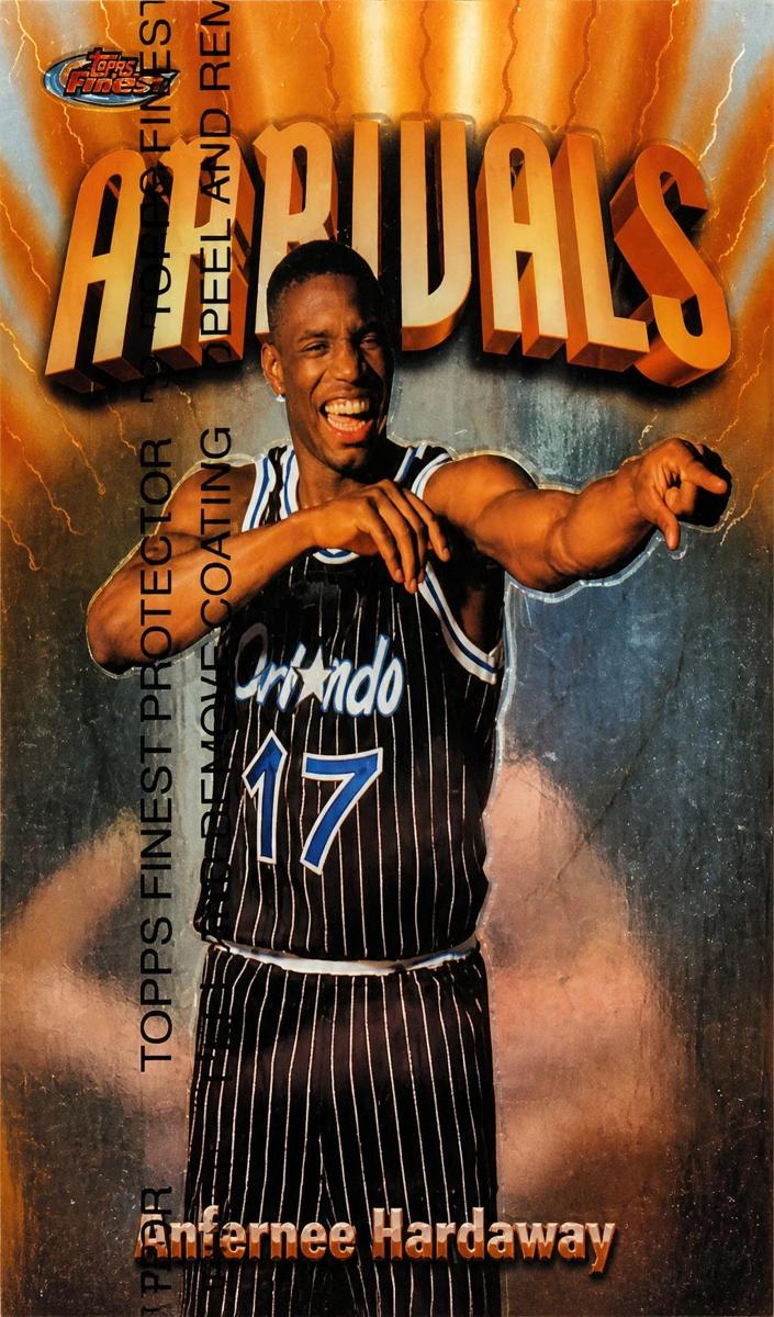 1997 Topps Finest Basketball Johnny Taylor #196 PSA 9