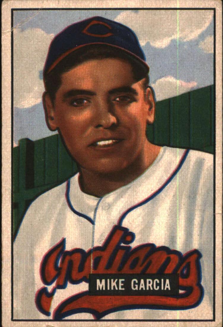 1951 Bowman Baseball Mike Garcia #150 PSA 5.5