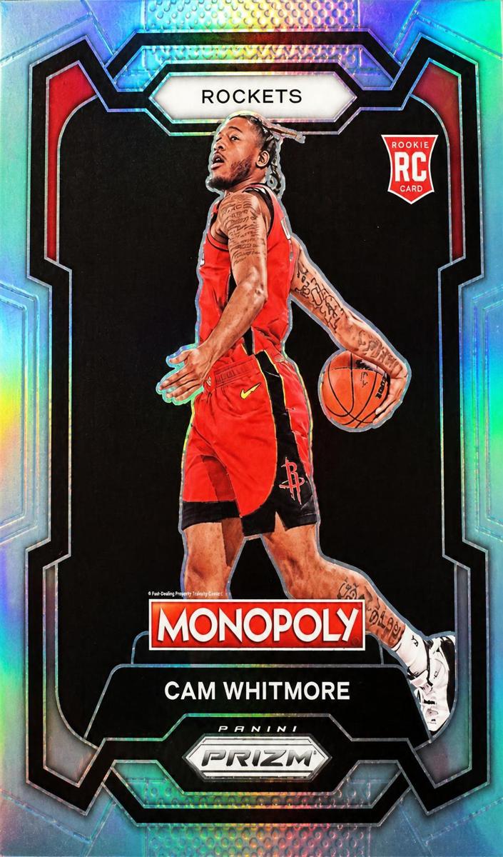 2023 Panini Prizm Monopoly Basketball Light Blue Cam Whitmore #31