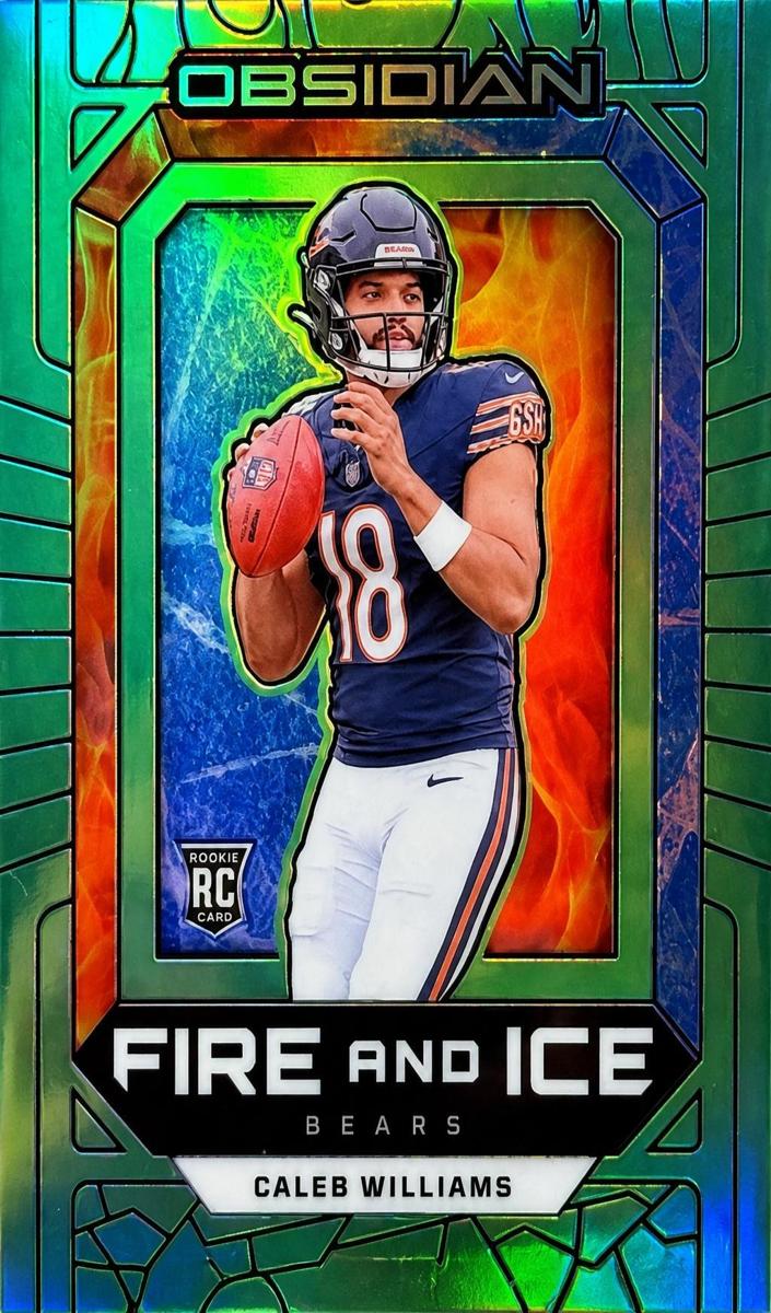 2024 Panini Obsidian Football Green Caleb Williams #20