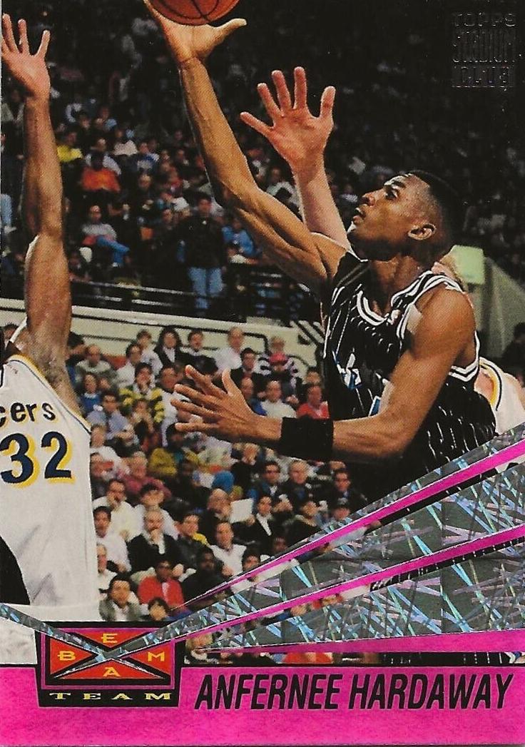 1993 Topps Stadium Club Basketball Anfernee Hardaway #23