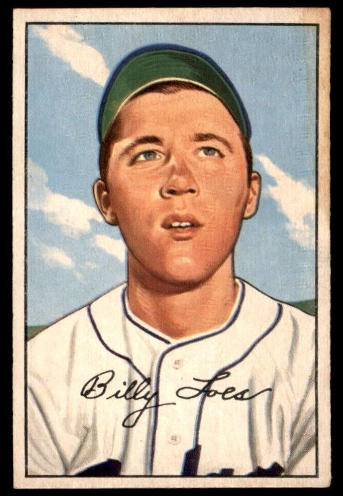 1952 Bowman Baseball Billy Loes #240 PSA 6
