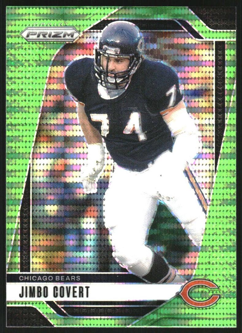 2024 Panini Prizm Football Neon Green Pulsar Jimbo Covert #53