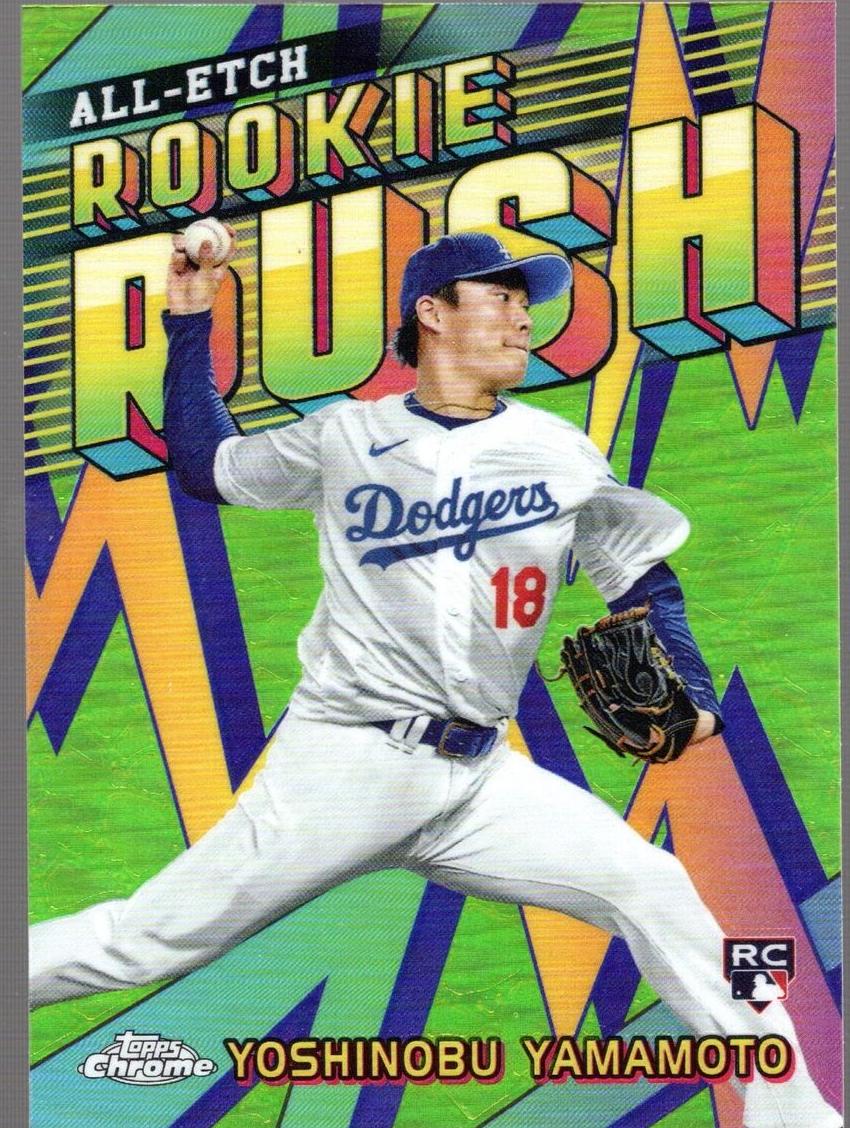 2024 Topps Chrome Baseball Yoshinobu Yamamoto #CERR-16 PSA 9