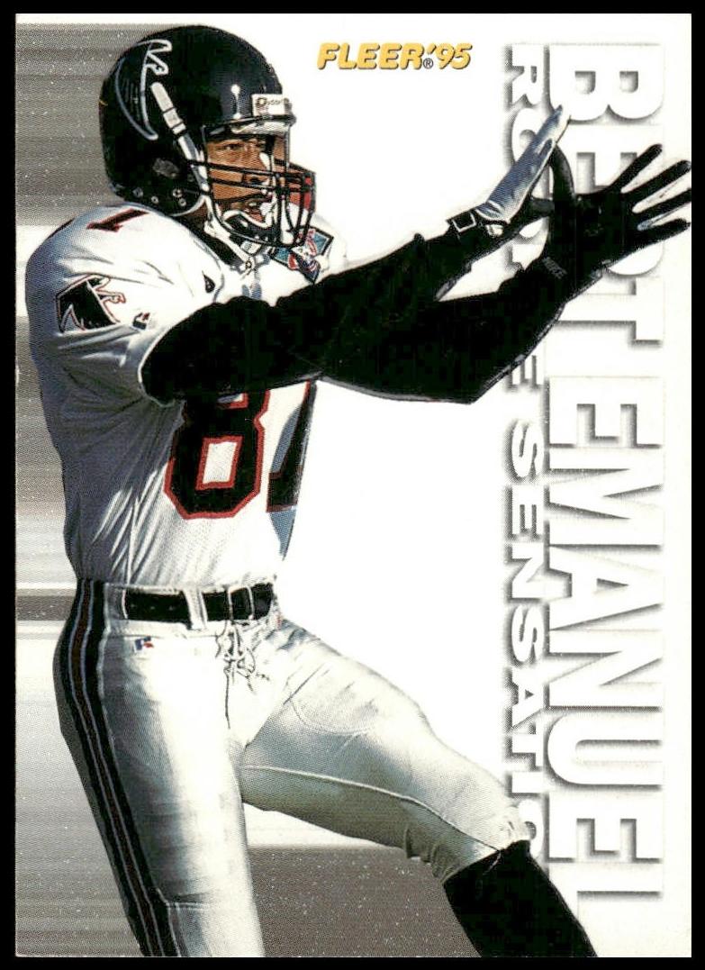 1995 Fleer Football Bert Emanuel #5