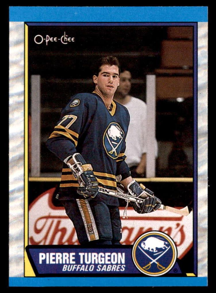 1989 O-Pee-Chee Hockey Pierre Turgeon #25 PSA 10