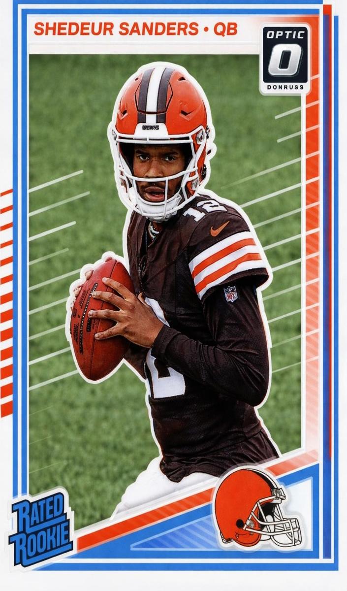 2025 Donruss Optic Football Holo Shedeur Sanders #203 RAW Ungraded