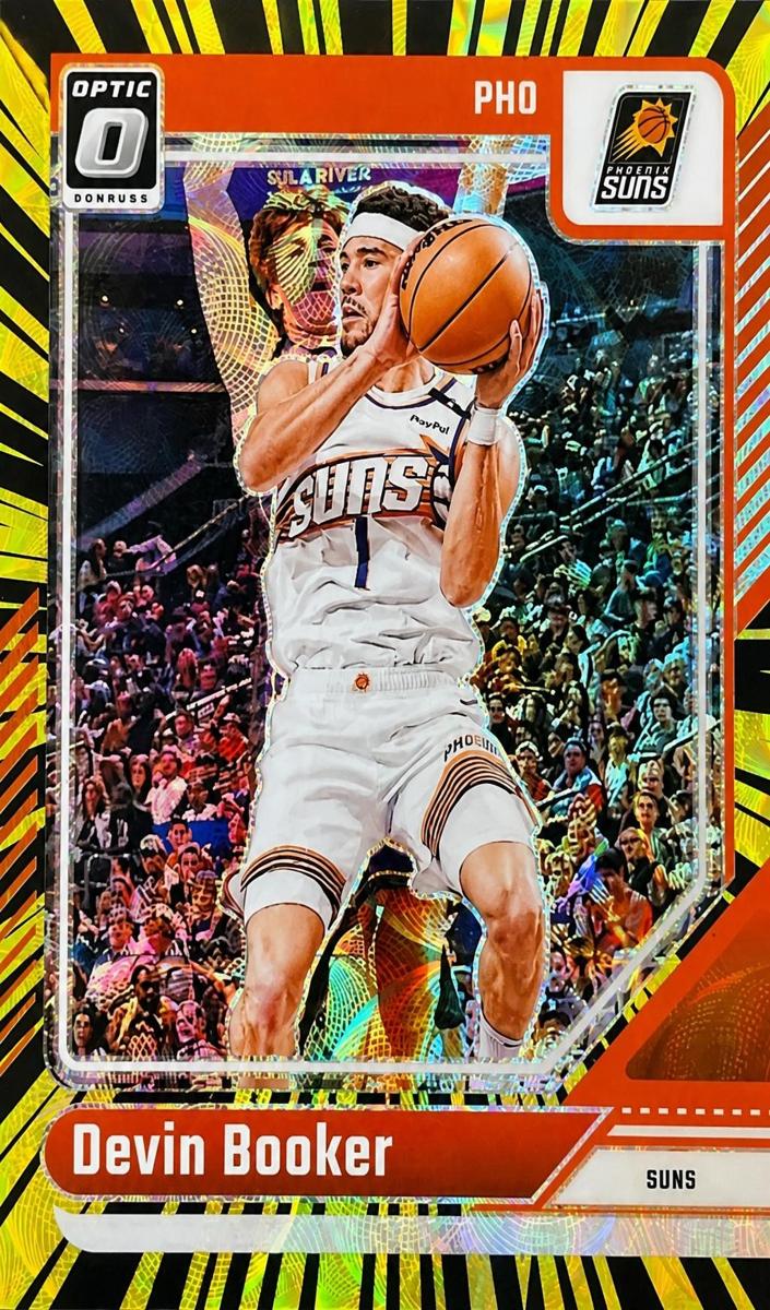 2024 Donruss Optic Basketball Electricity International Devin Booker #11