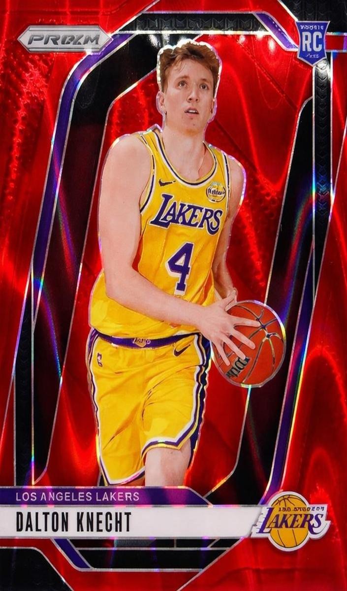 2024 Panini Prizm Basketball Red Dalton Knecht #238 PSA 9
