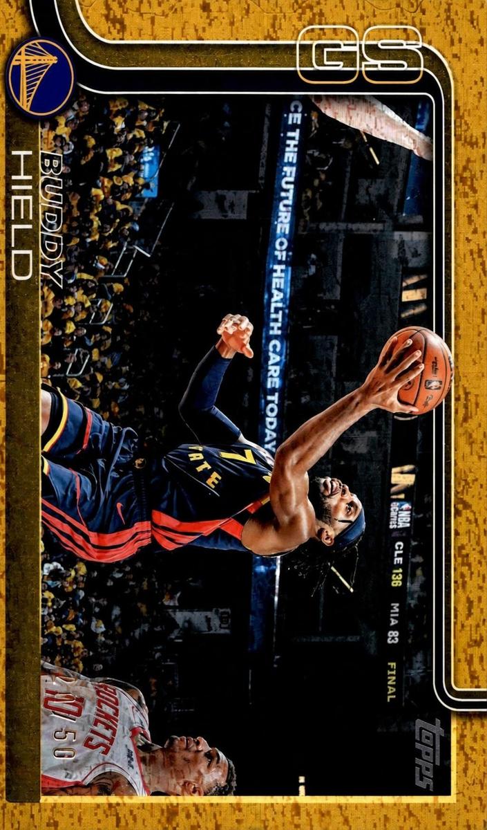 2025 Topps Basketball Gold Holo Foil Buddy Hield #237