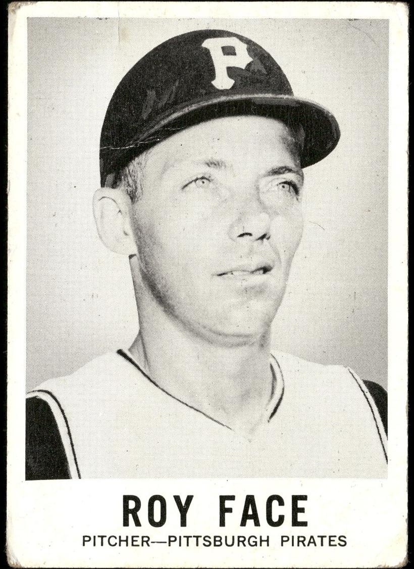 1960 Leaf Baseball Roy Face #16 PSA 7.5