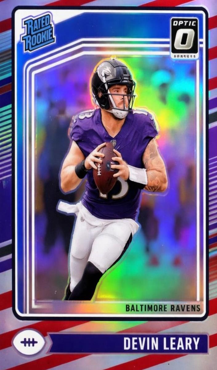 2024 Donruss Optic Football Freedom Devin Leary #227