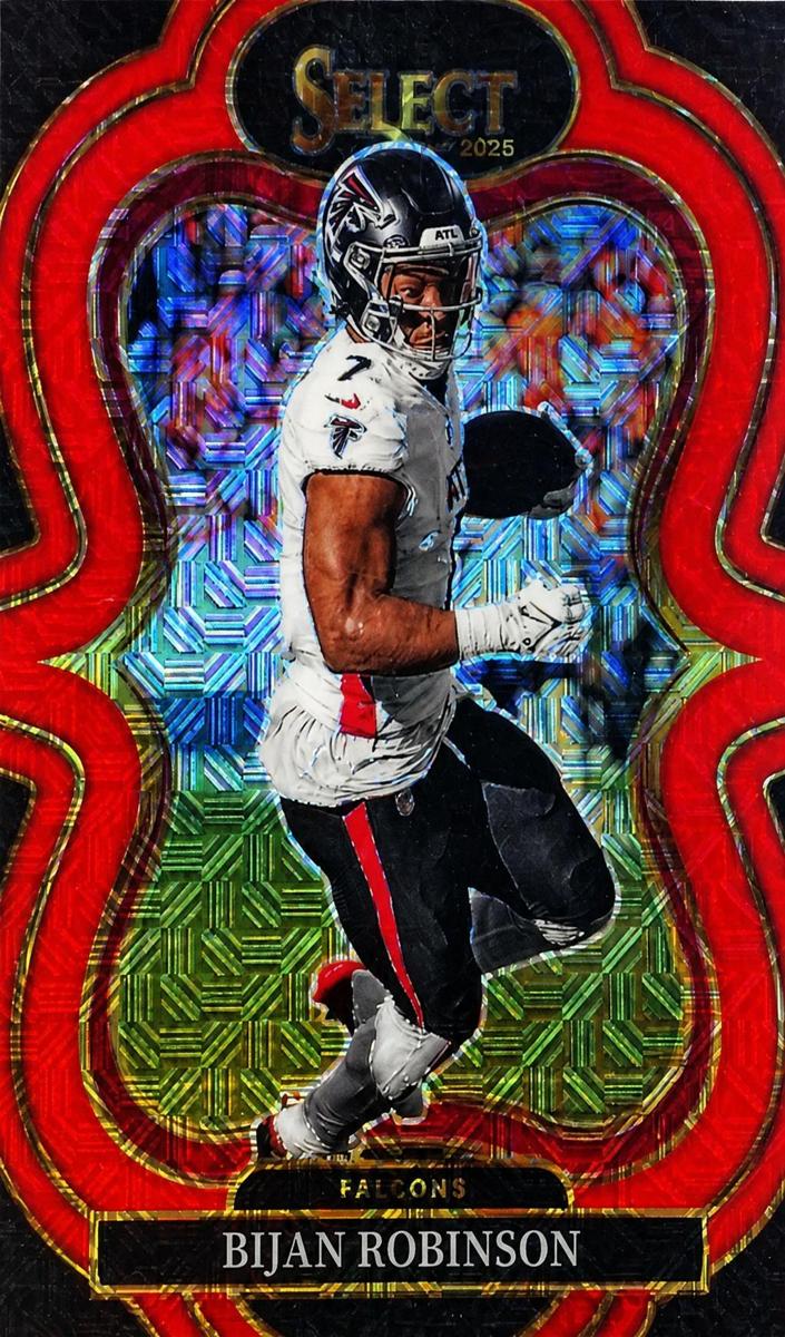 2025 Panini Select Football Red Bijan Robinson #346