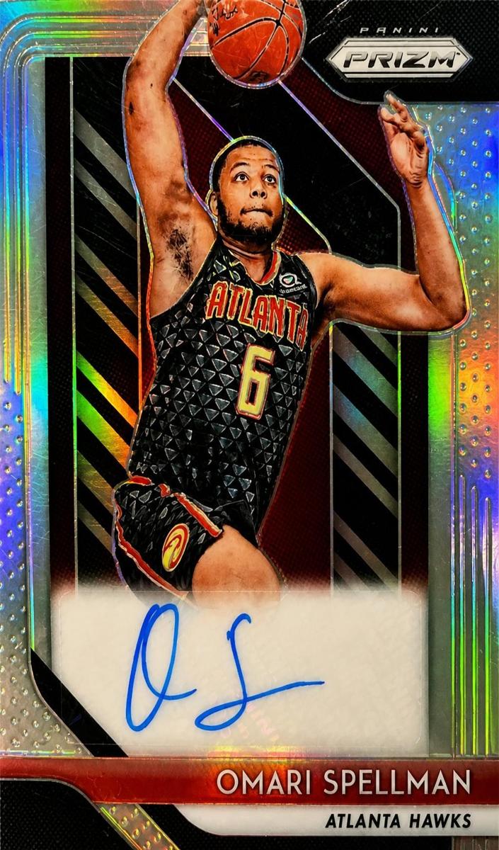 2018 Panini Prizm Basketball Silver Omari Spellman #30 PSA 10