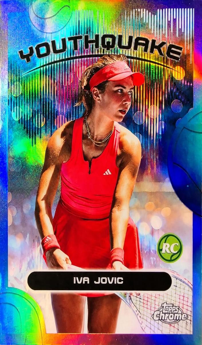 2025 Topps Chrome Tennis Iva Jovic #YQE-14