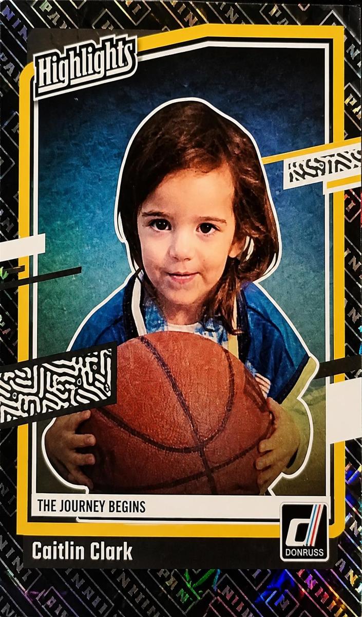 2024 Panini Caitlin Clark Collection Basketball Black Caitlin Clark #H1