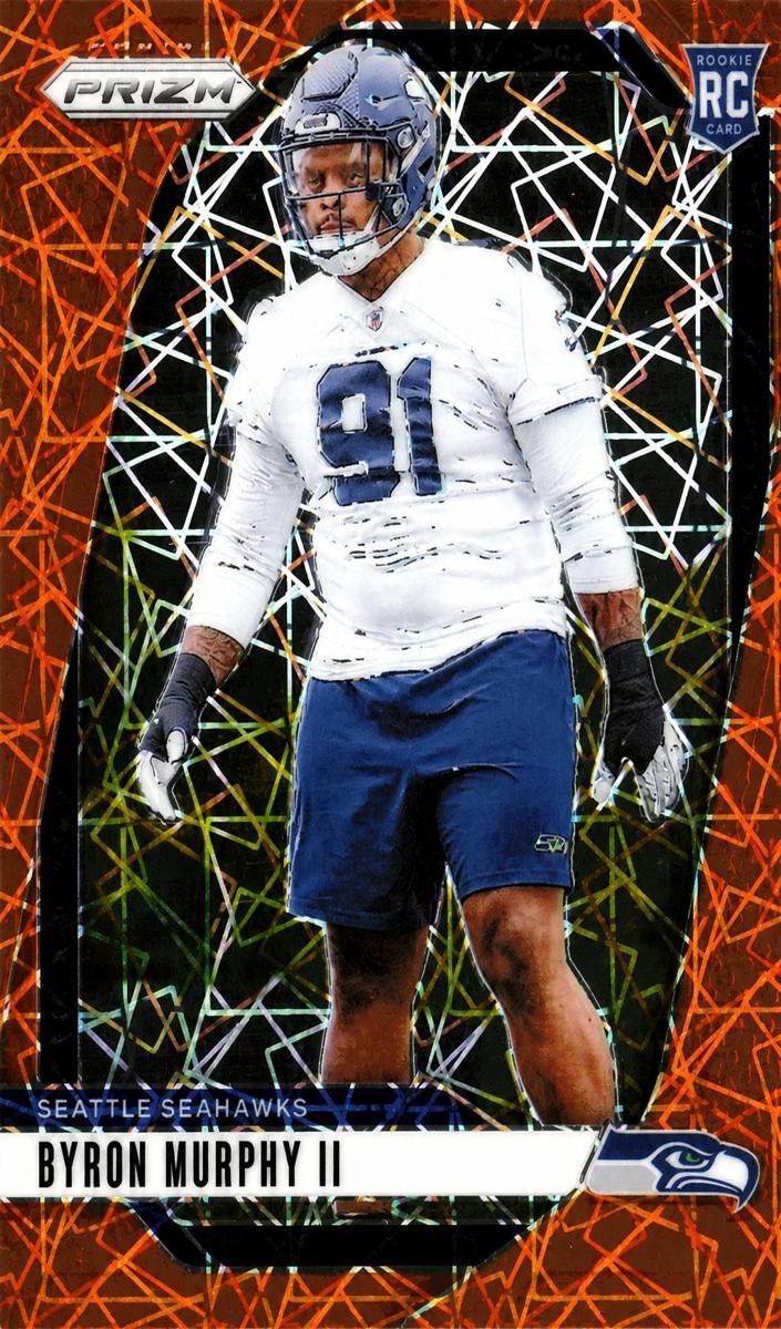 2024 Panini Prizm Football Lazer Byron Murphy II #317
