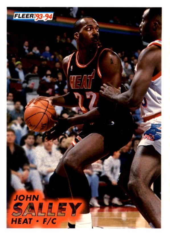 1993 Fleer Basketball John Salley #110