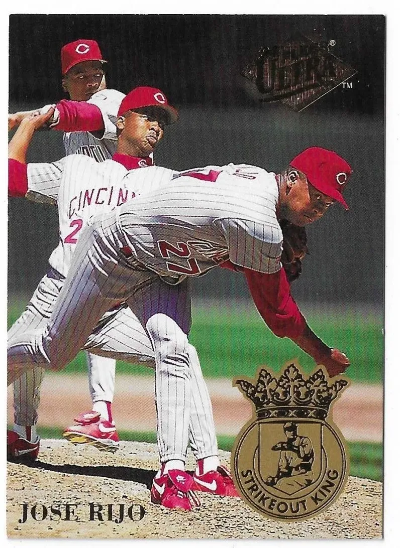 1994 Fleer Ultra Baseball Jose Rijo #4