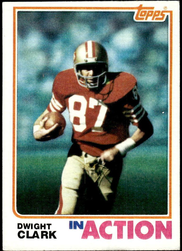 1982 Topps Football Dwight Clark #479 PSA 9