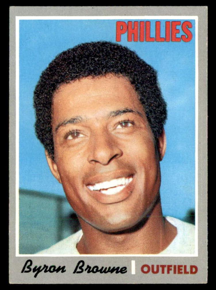 1970 Topps Baseball Byron Browne #388 PSA 9