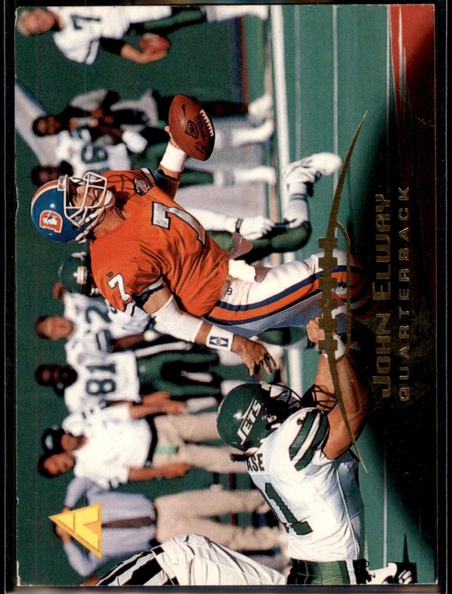 1995 Pinnacle Football John Elway #32