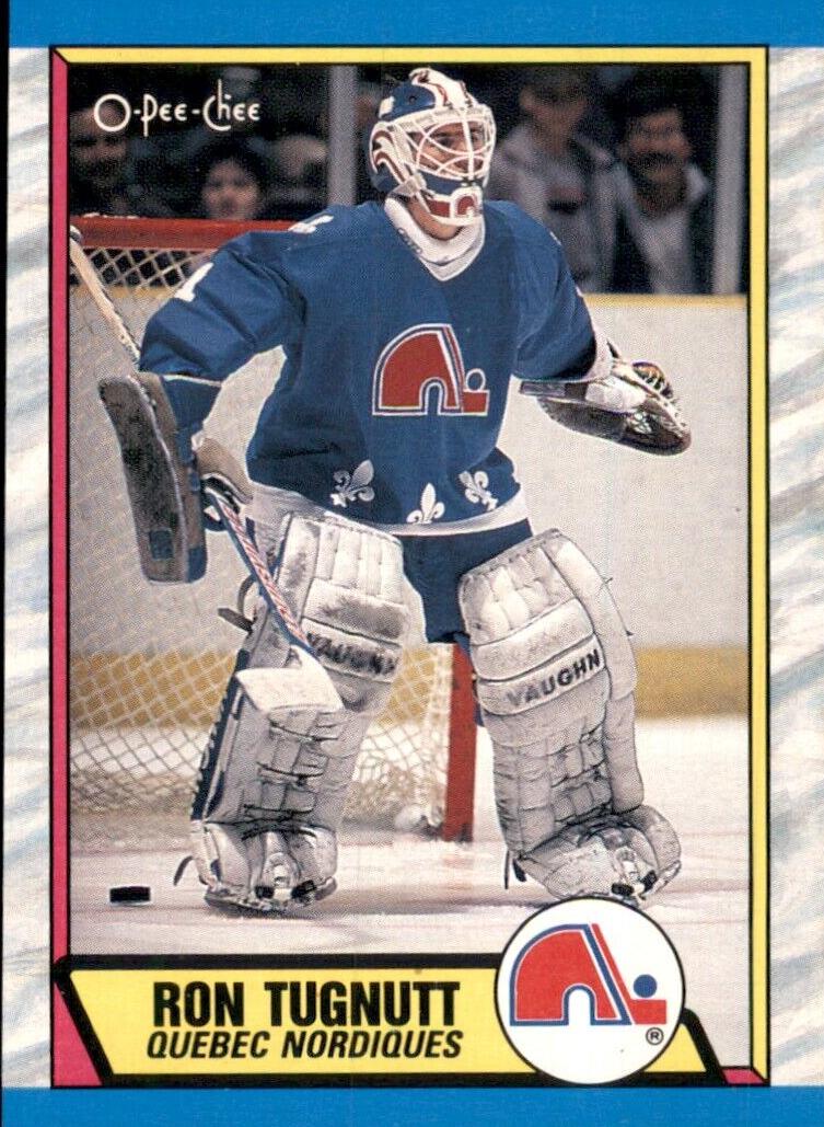 1989 O-Pee-Chee Hockey Ron Tugnutt #263