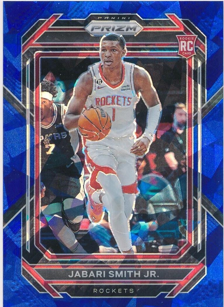 2022 Panini Prizm Basketball Blue Ice Jabari Smith Jr. #228