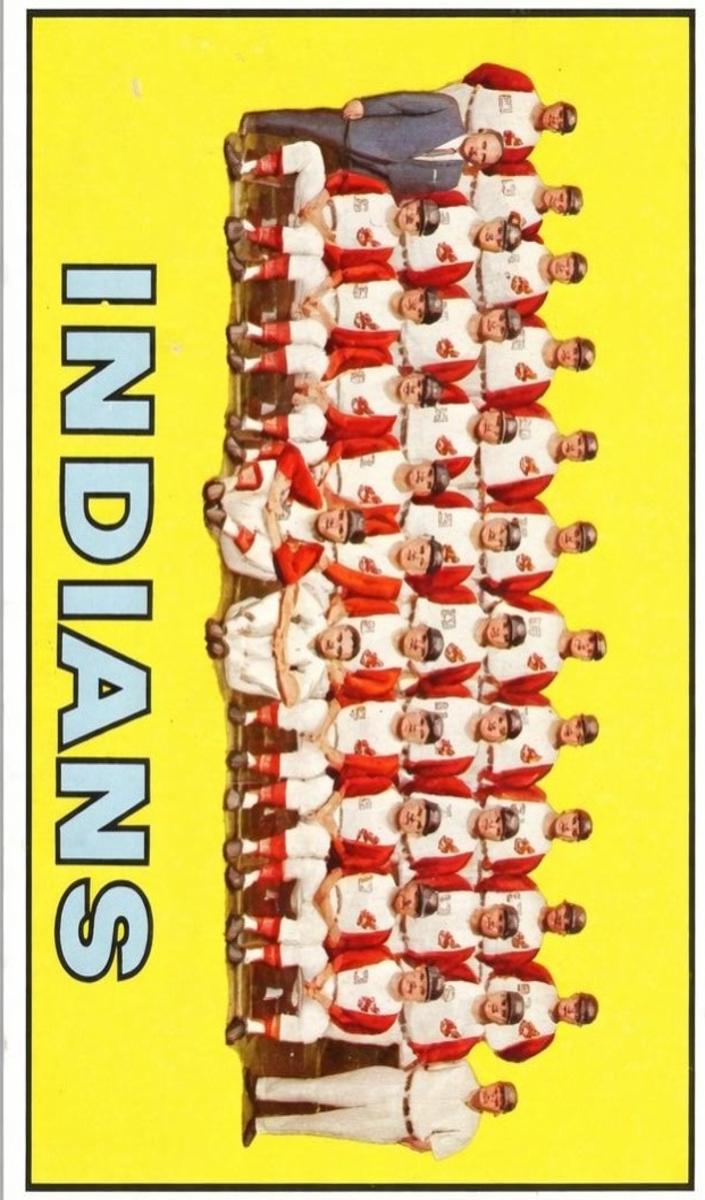 1967 Topps Baseball Cleveland Indians #544 PSA 7.5
