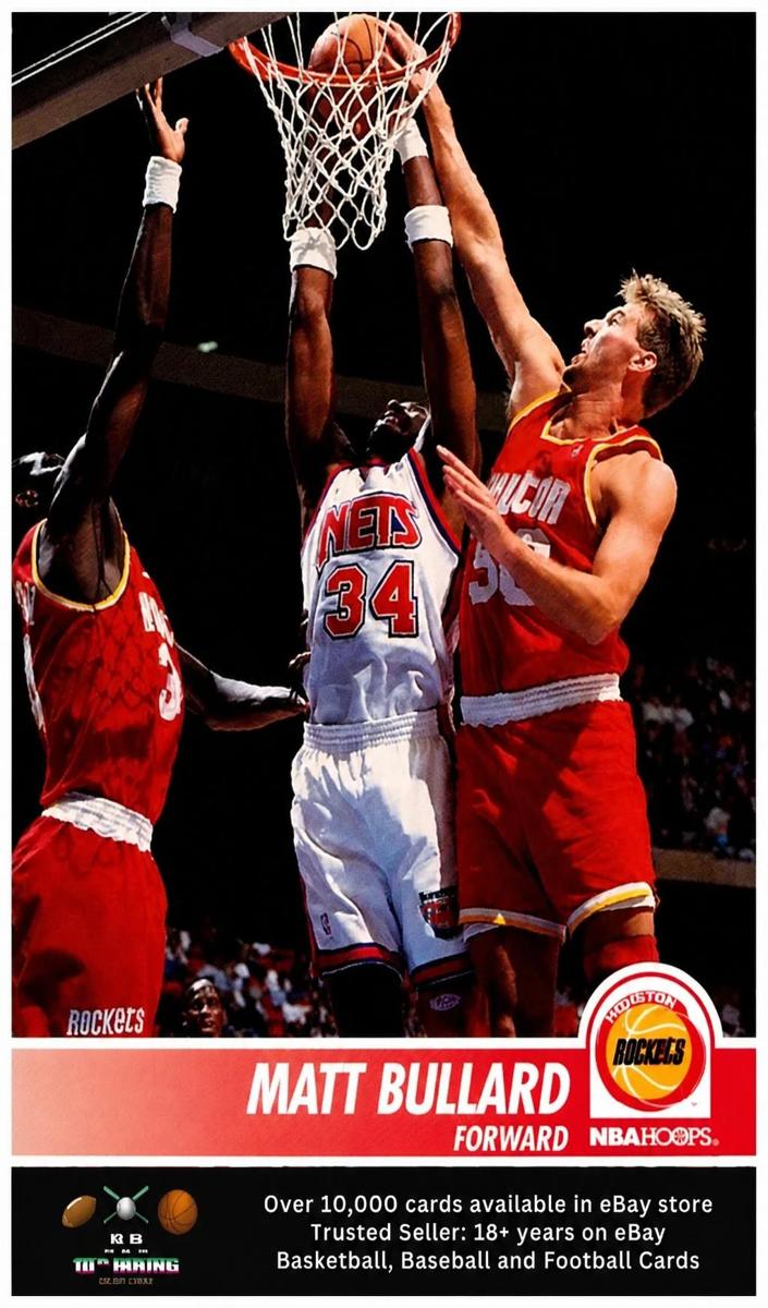 1994 Hoops Basketball Matt Bullard #72 PSA 9