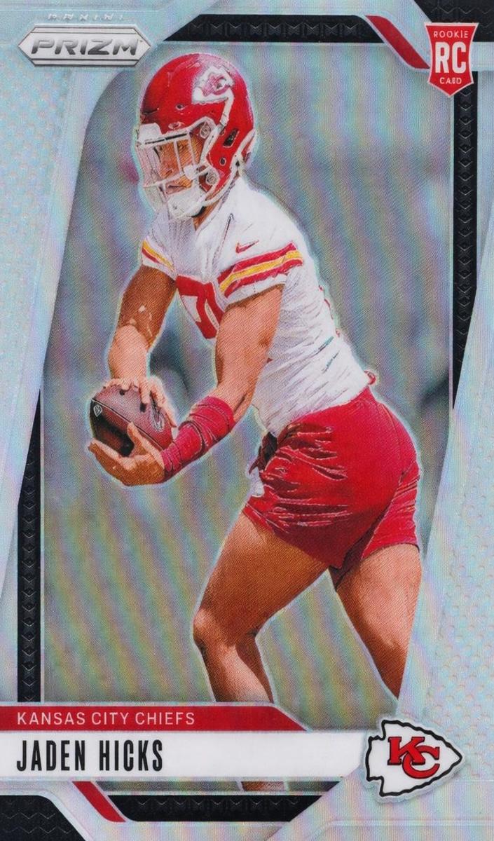2024 Panini Prizm Football Silver Jaden Hicks #336 SGC 8
