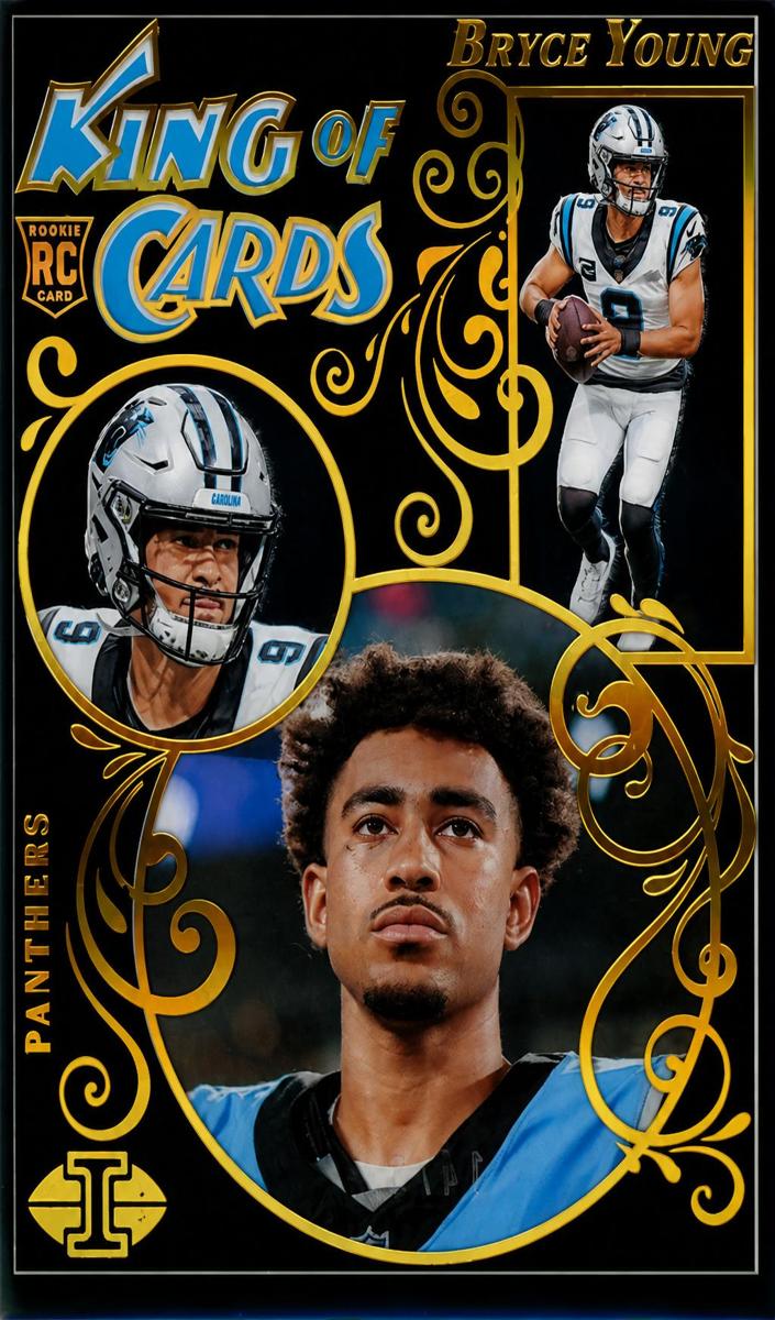 2023 Panini Illusions Football Black Bryce Young #16 PSA 8.5