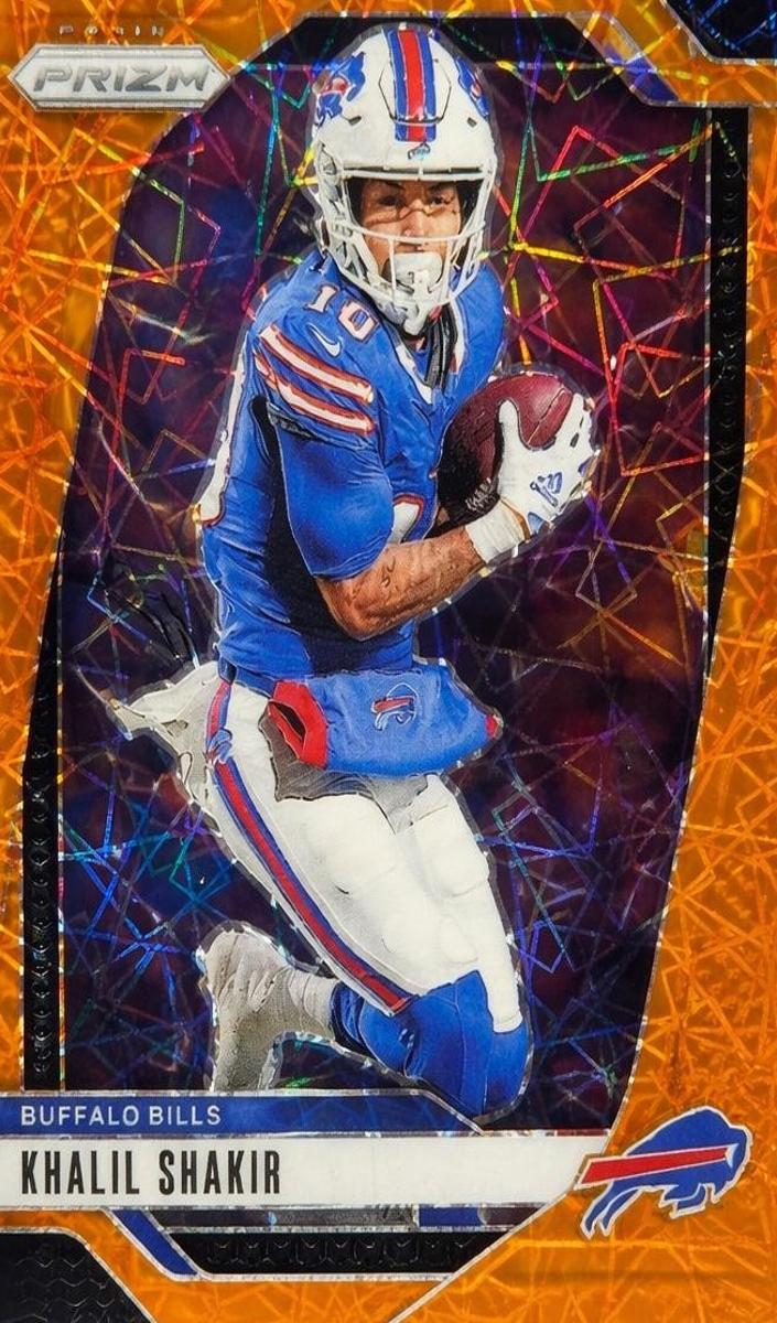 2024 Panini Prizm Football Lazer Khalil Shakir #31