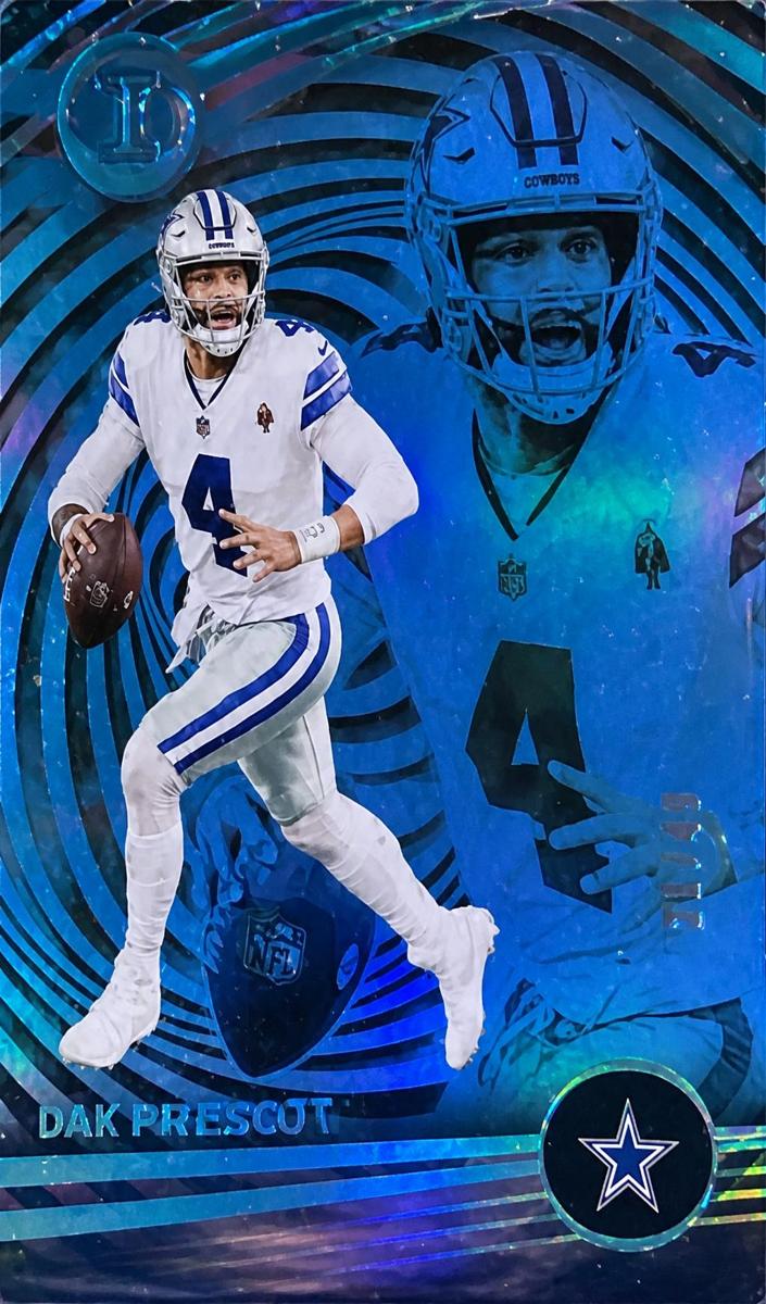 2023 Panini Illusions Football Trophy Collection Platinum Dak Prescott #27