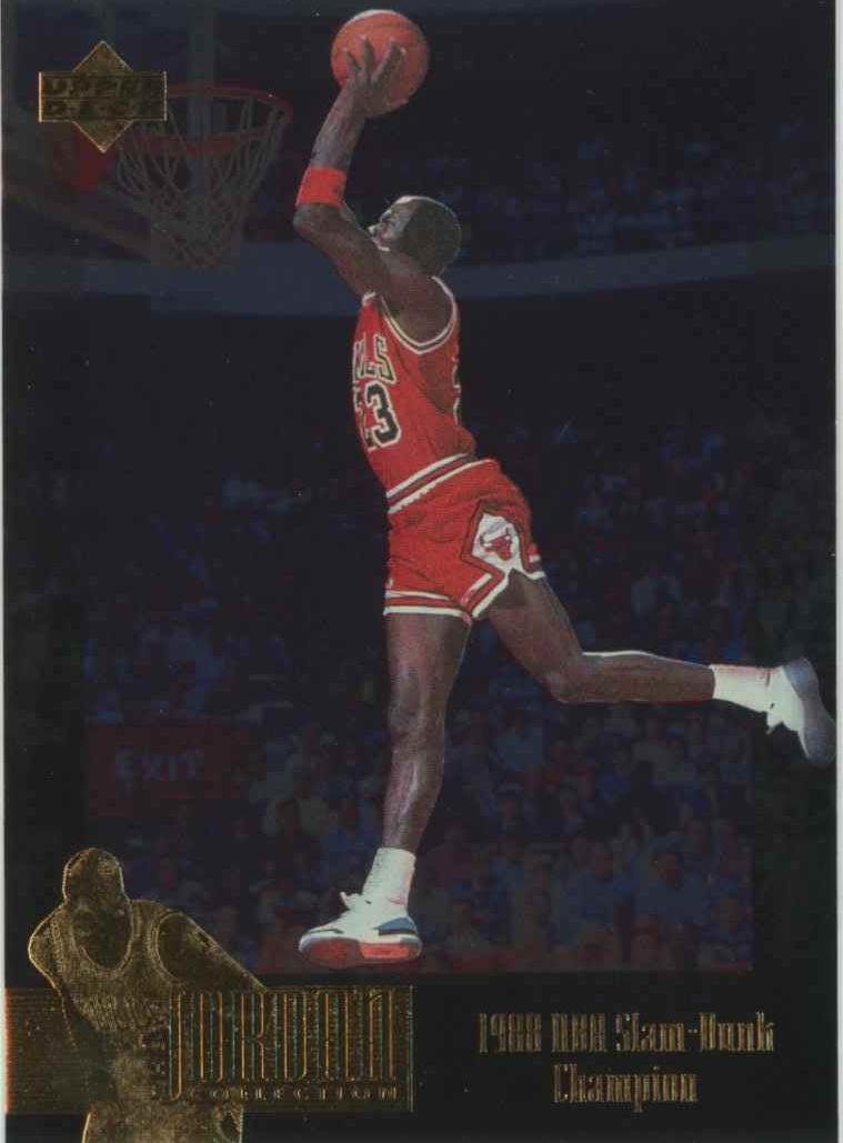 1995 Upper Deck Basketball 1988 Slam-Dunk Champion Michael Jordan #JC6 PSA 10