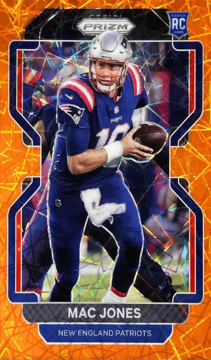 2021 Panini Prizm Football Lazer Mac Jones #336 SGC 9.5