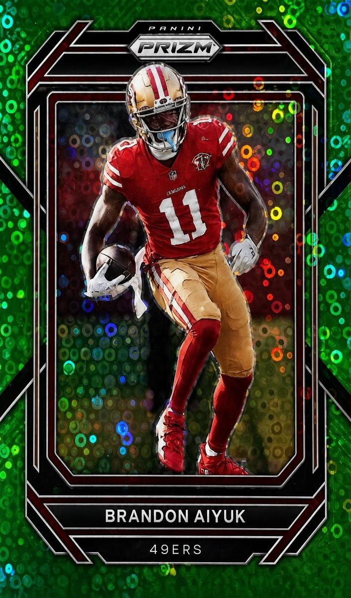 2022 Panini Prizm Football Brandon Aiyuk #266 PSA 10