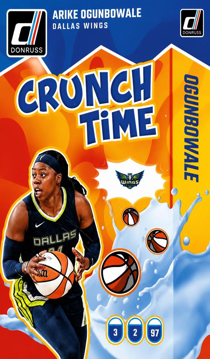 2025 Panini Donruss WNBA Basketball Diamond Arike Ogunbowale #1