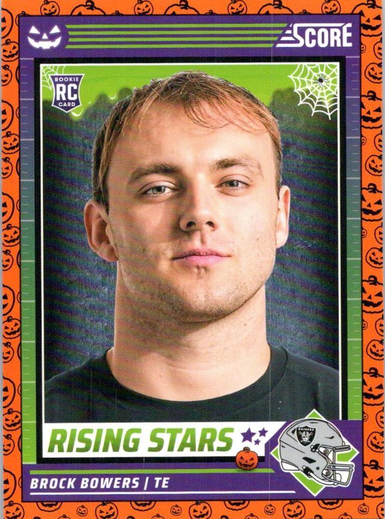 2024 Panini Score-a-Treat Football Pumpkin Brock Bowers #8