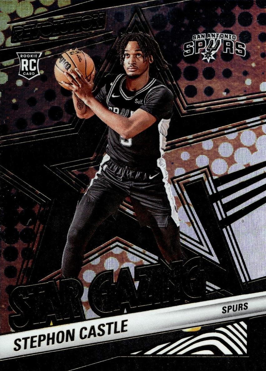 2024 Panini Revolution Basketball Stephon Castle #4 PSA 9