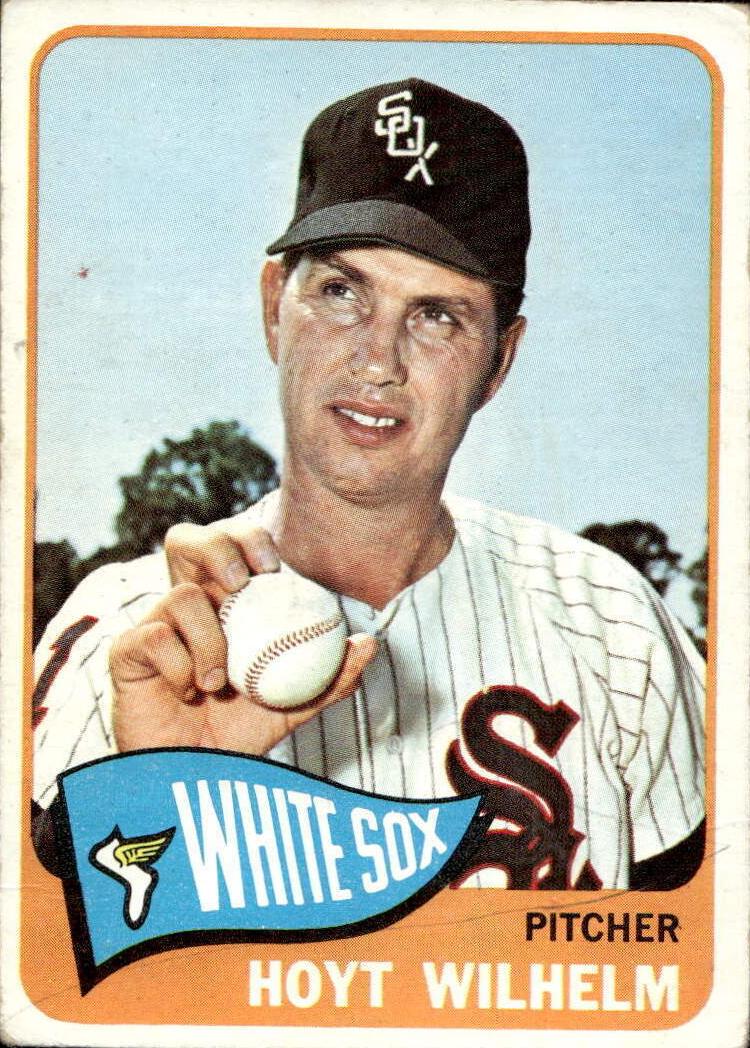 1965 Topps Baseball Hoyt Wilhelm #276 PSA 8