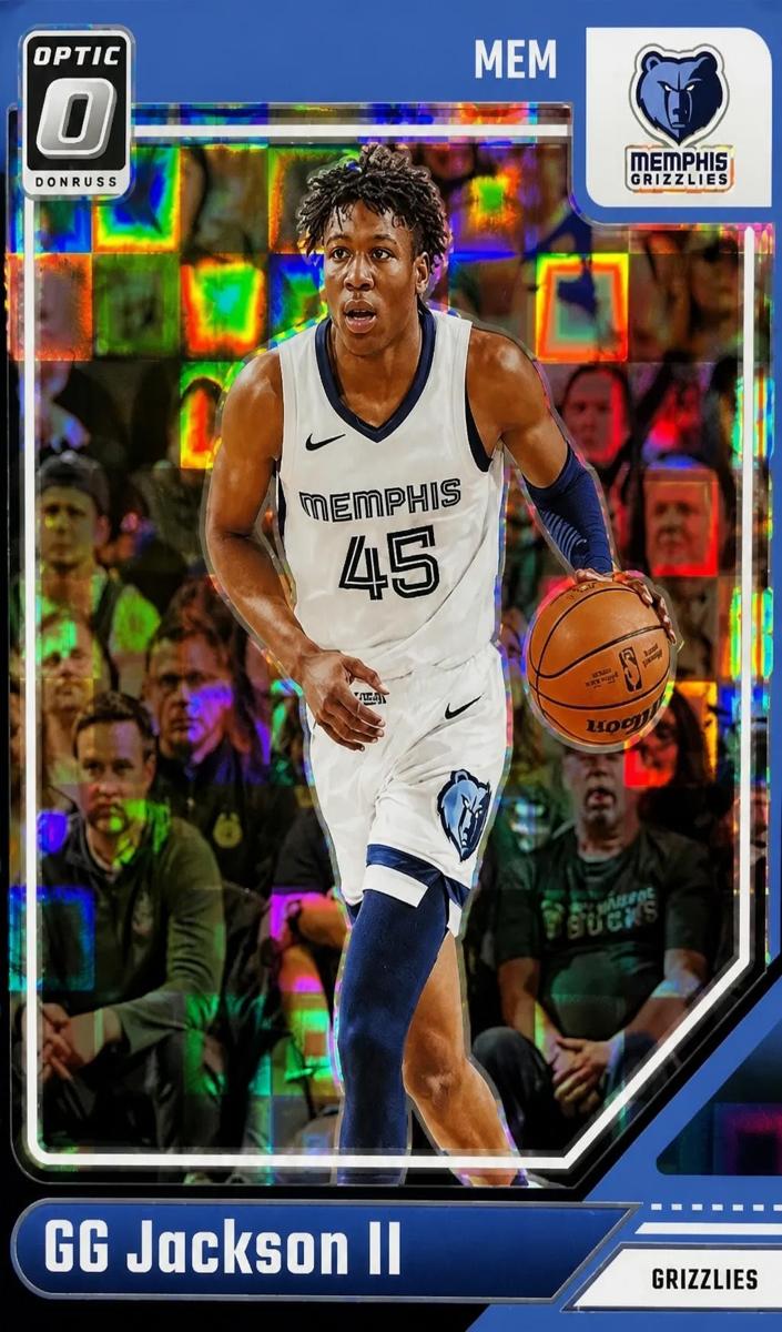 2024 Donruss Optic Basketball Black Pandora GG Jackson II #12